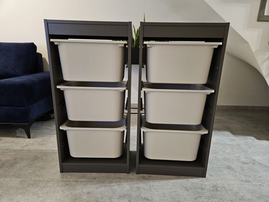 IKEA TROFAST regał z pojemnikami