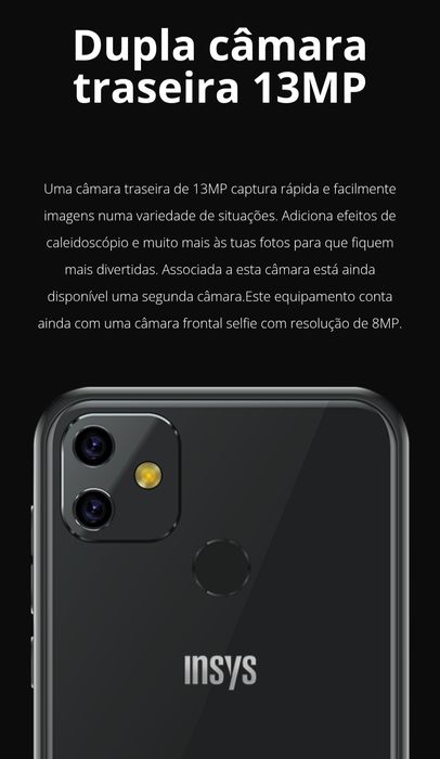 Smartphone INSYS IH9-L61 (igual a novo)