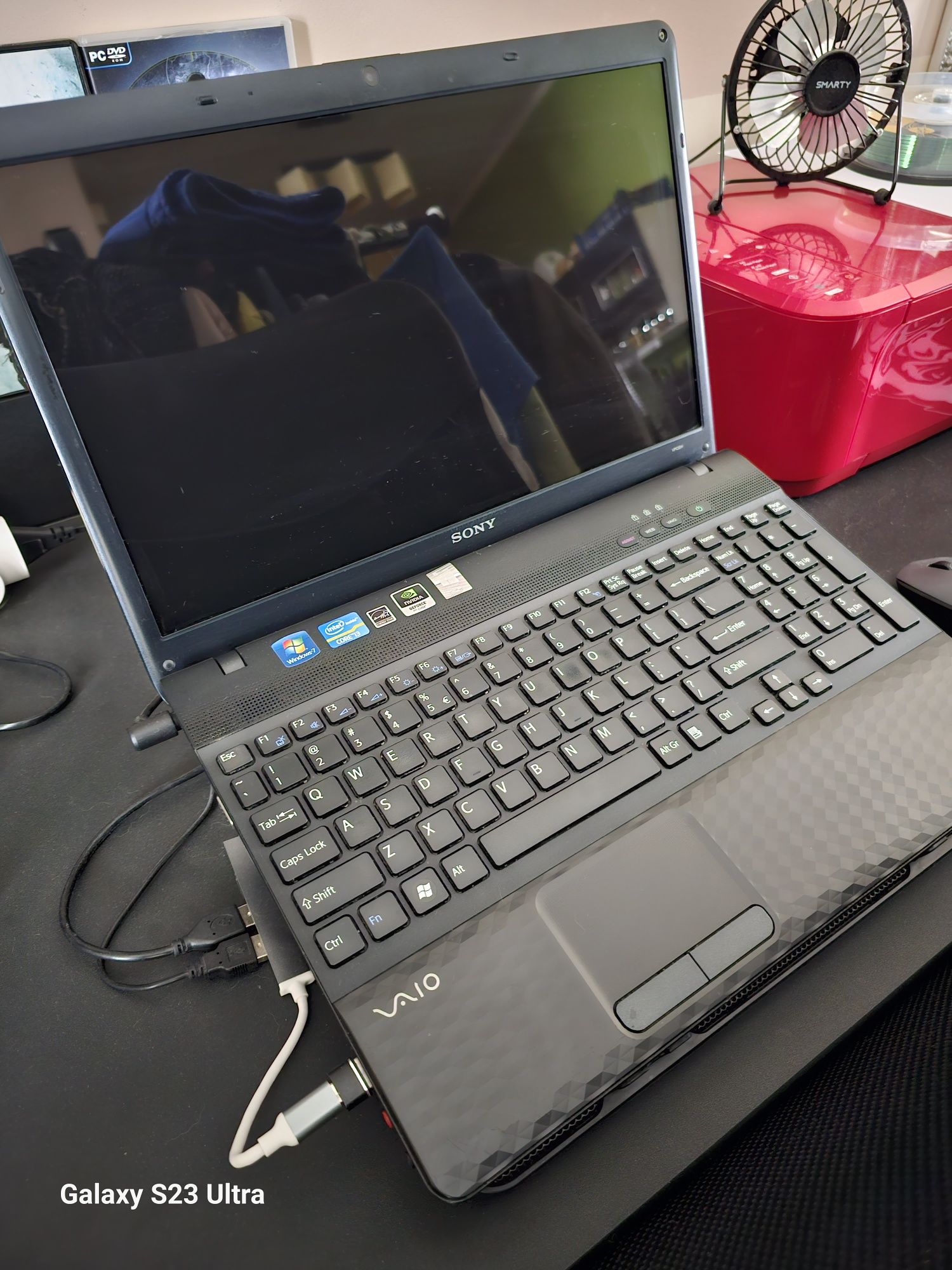Laptop Sony Vaio, 15.6", stan b.dobry.