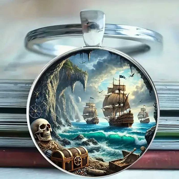 Ключница Пиратский парусник