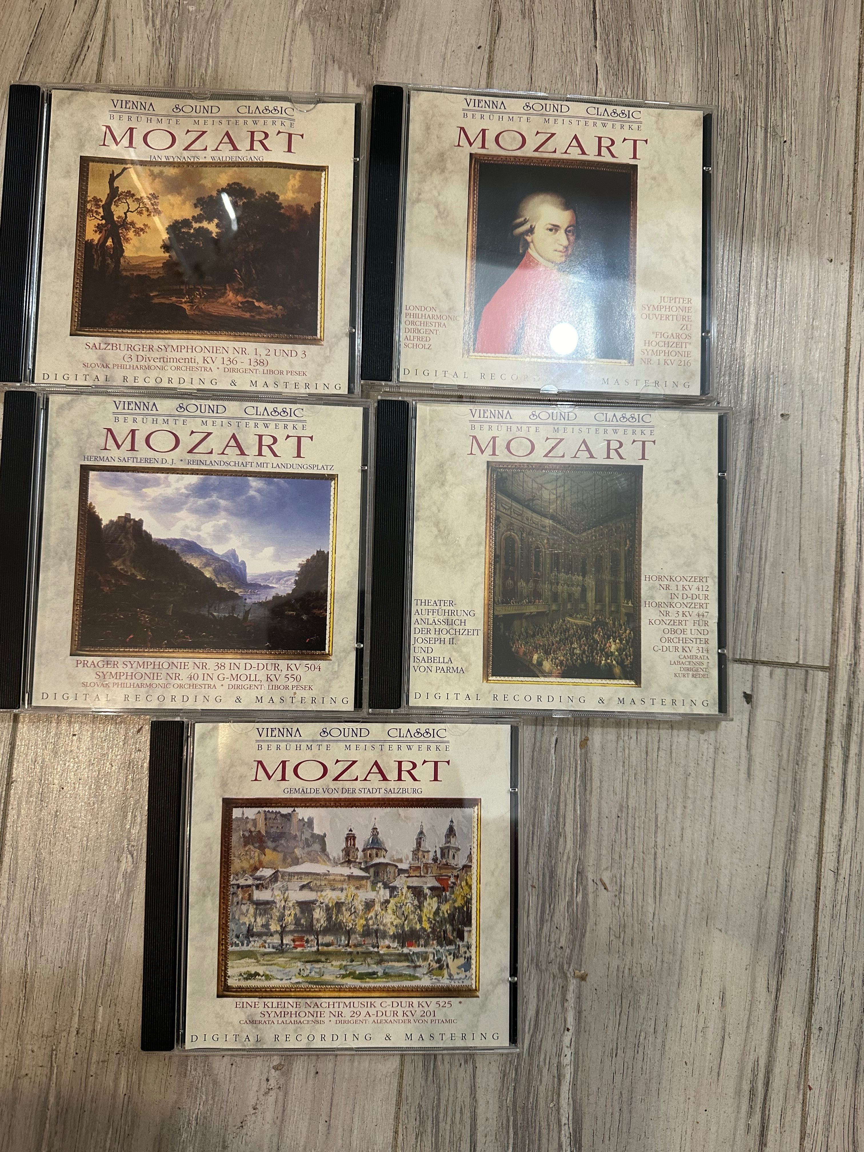 Mozart - zestaw 5 płyt CD