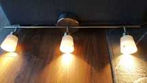 Lampa sufitowa 3 reflektory IKEA