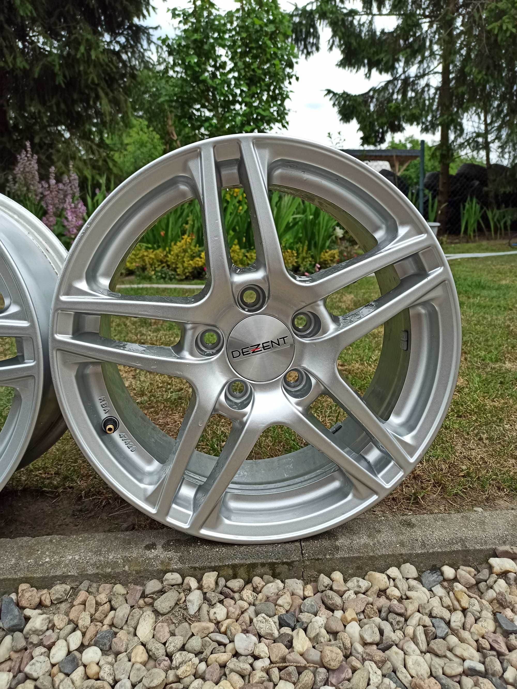 Alufelgi Felgi aluminiowe 16" Cali 5x112 vw audi *DEZENT* NOWE