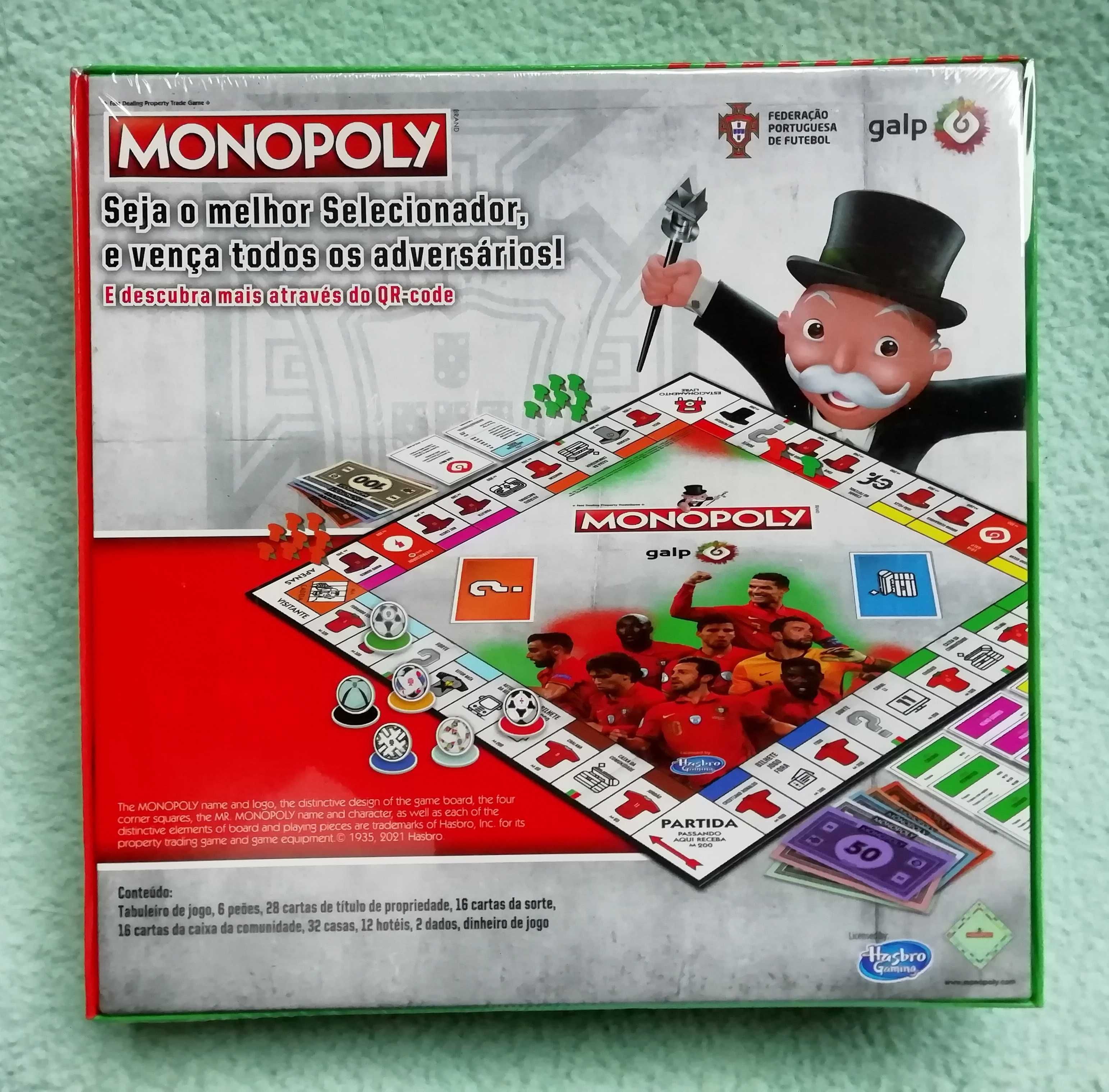 Jogo de Monopólio da Seleção Nacional - Monopoly Galp