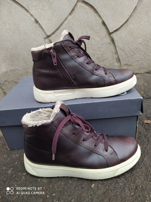 Ecco 32 ботинки на дівчинку зимові чоботи черевики сапоги взуття ессо