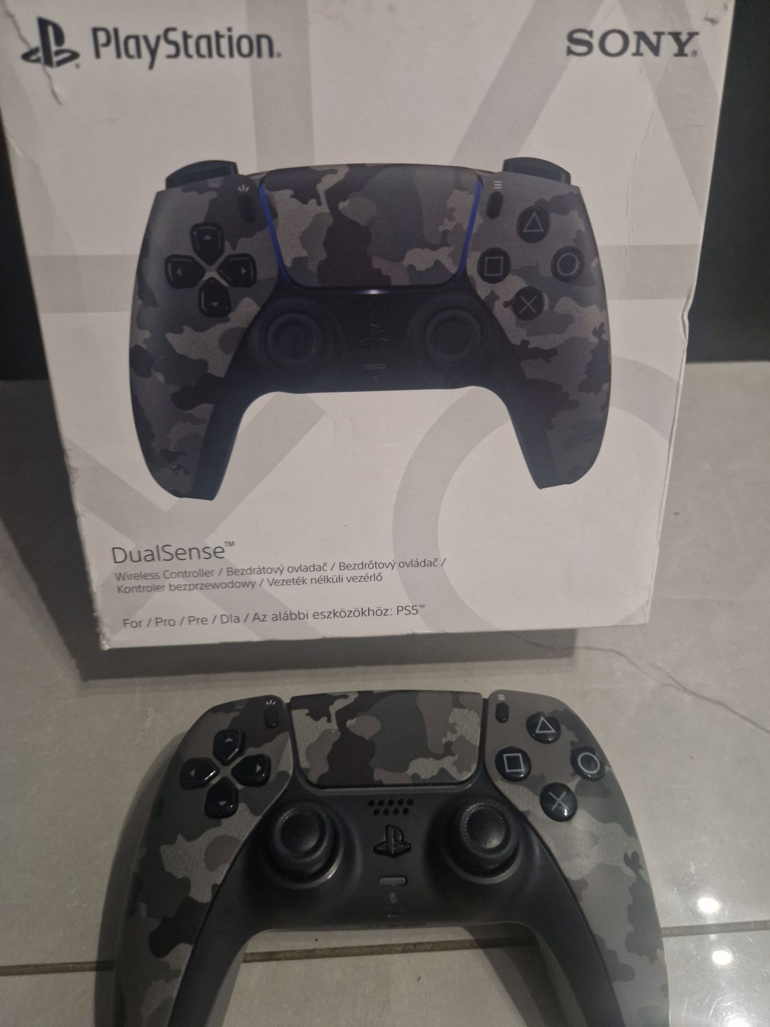 Pad ps5 dualsense playstation 5 pudełko