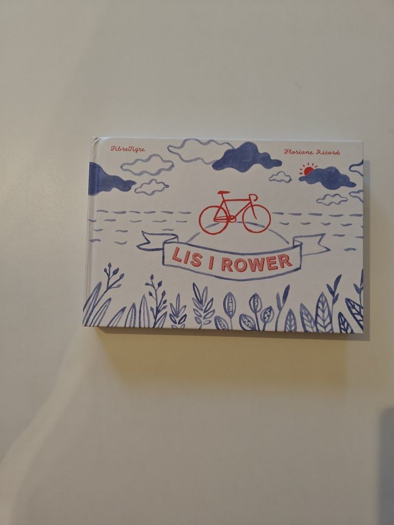 Książka dla dzieci Lis i rower