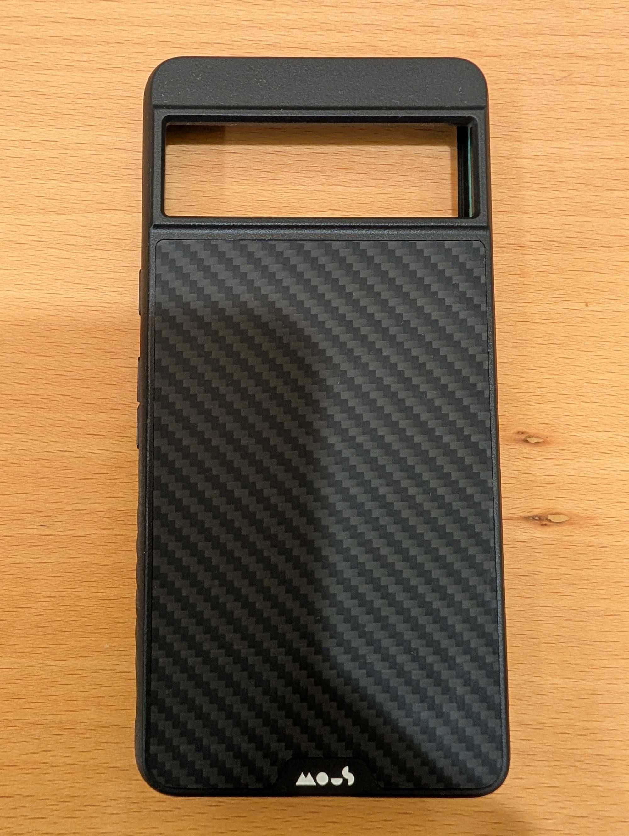Pixel 7 - capa Mous fibra de carbono, compatível com MagSafe