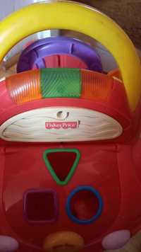 Samochodzik pchacz chodzik Fisher price sorter