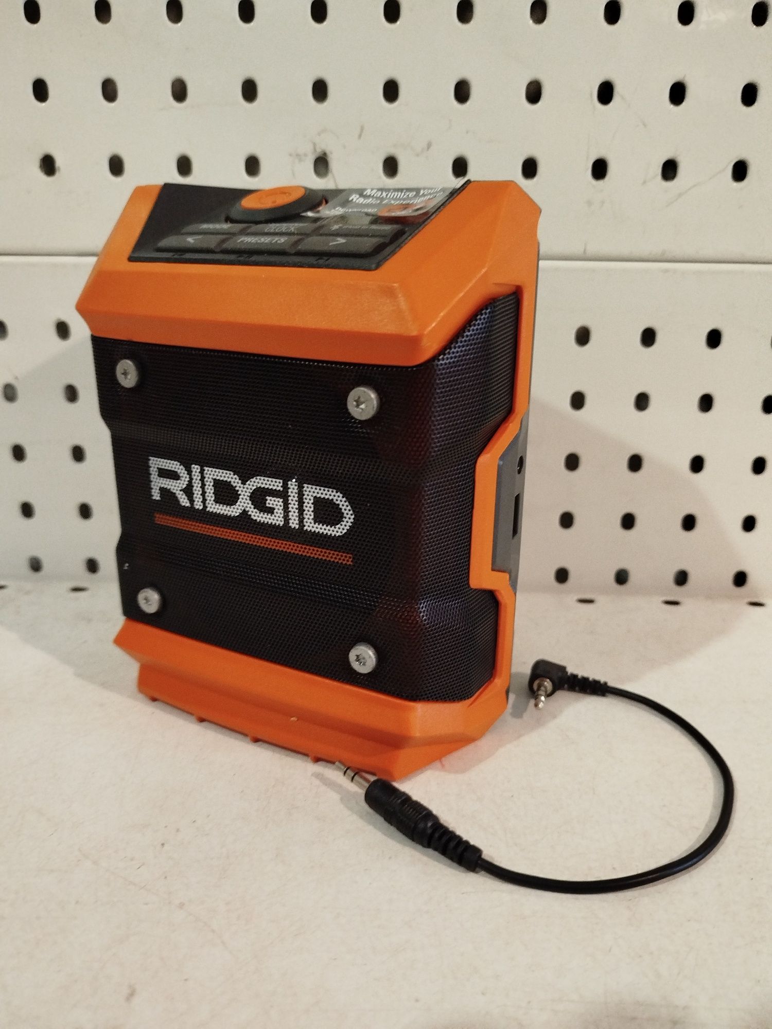 Ridgid R84086 18V Bluetooth будівельне радіо колонка Оригінал США
