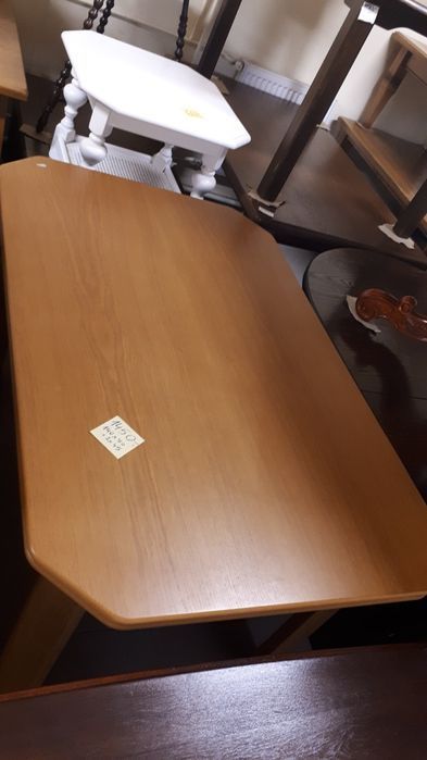 Stół drewniany holenderski jasny rozkładany jasny solidny DOWÓZ