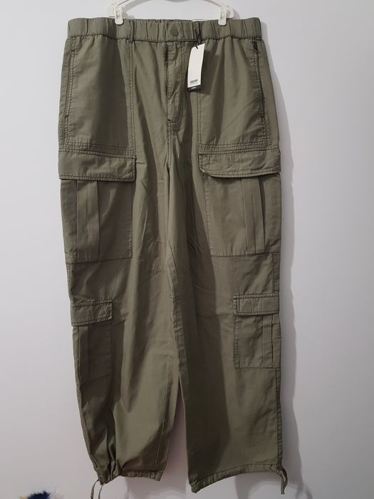 NOWE CROOP spodnie bojówki khaki rozm 34 Wrocław