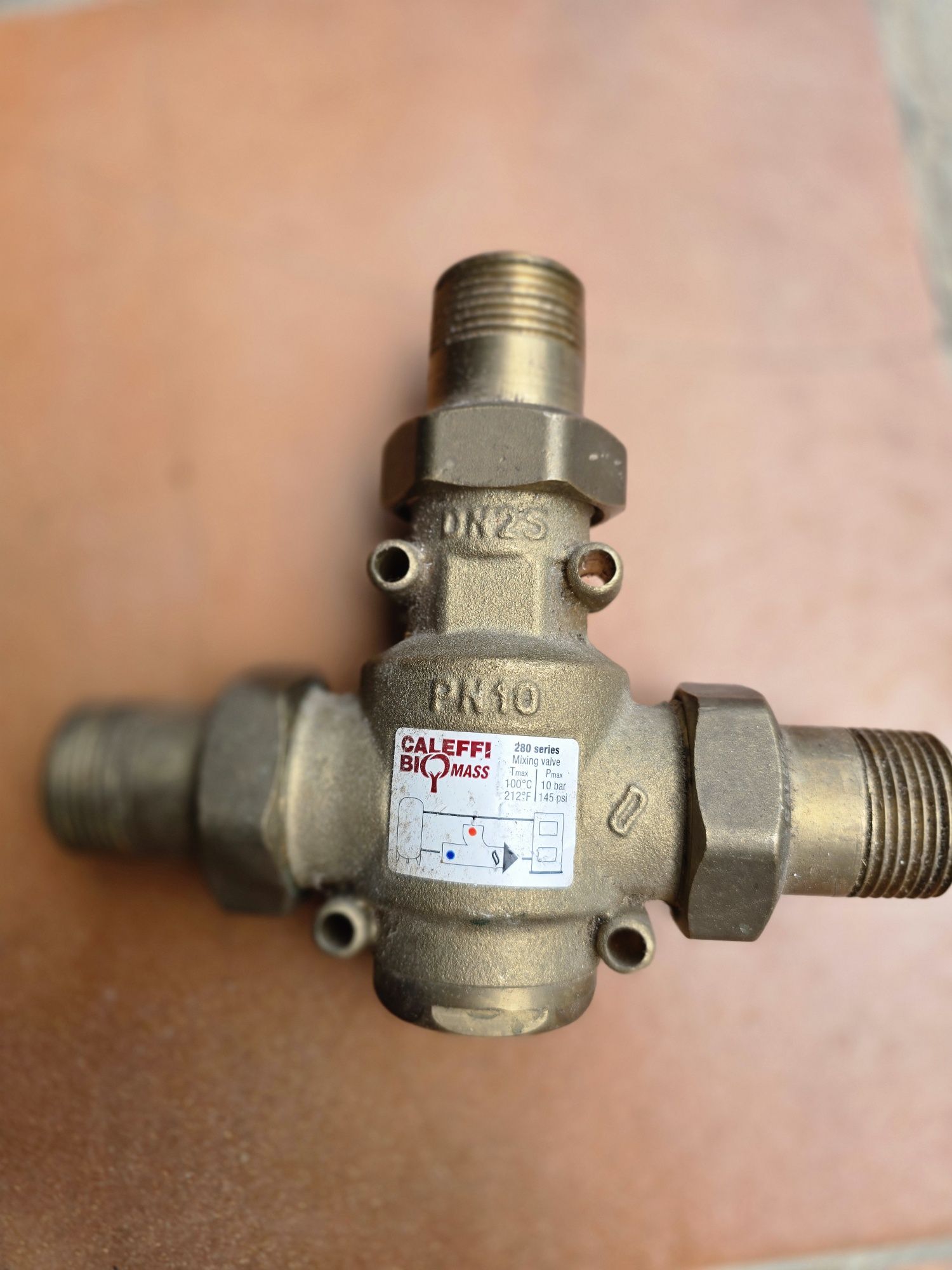 Caleffi válvula anti condensação - como nova