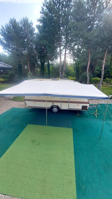 Przedsionek Daszek Zadaszenie 900-940cm Przyczepy Kempingowej Kampera