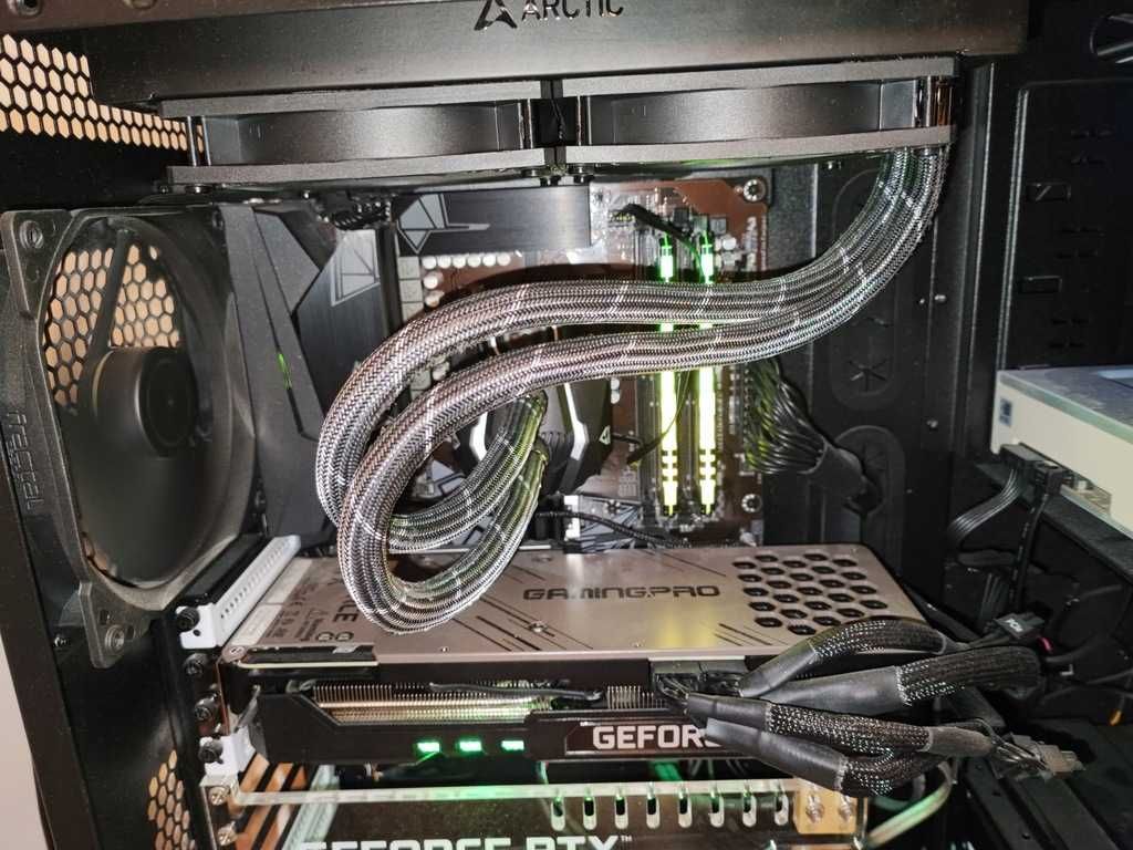 Komputer Gaming Ryzen 5800x RTX 3080 Palit