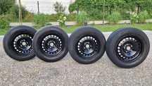 4x felgi stalowe z oponami 195×65 R15