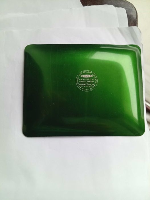 Magnifico cinzeiro vintage BPM com oferta agenda do mesmo banco