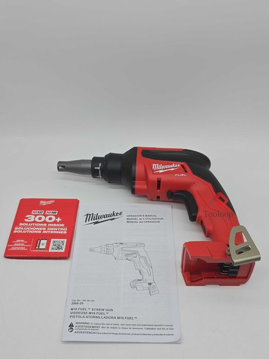 Бесщеточный шуруповерт по гипсокартону Milwaukee  2866-20
