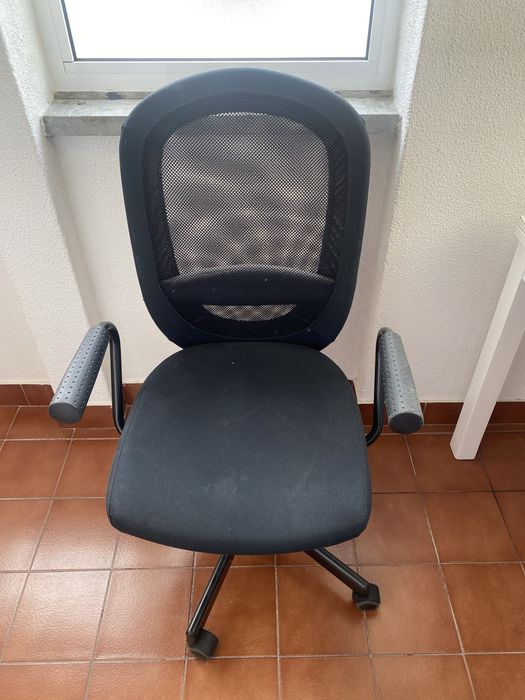 Cadeira giratória, preto