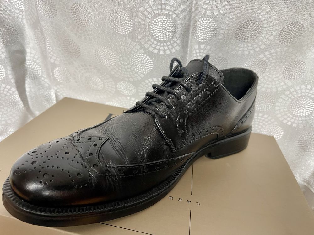 Чорні класичні італійські туфлі Imac 42 розмір