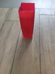 Wazon czerwony  Black Red White