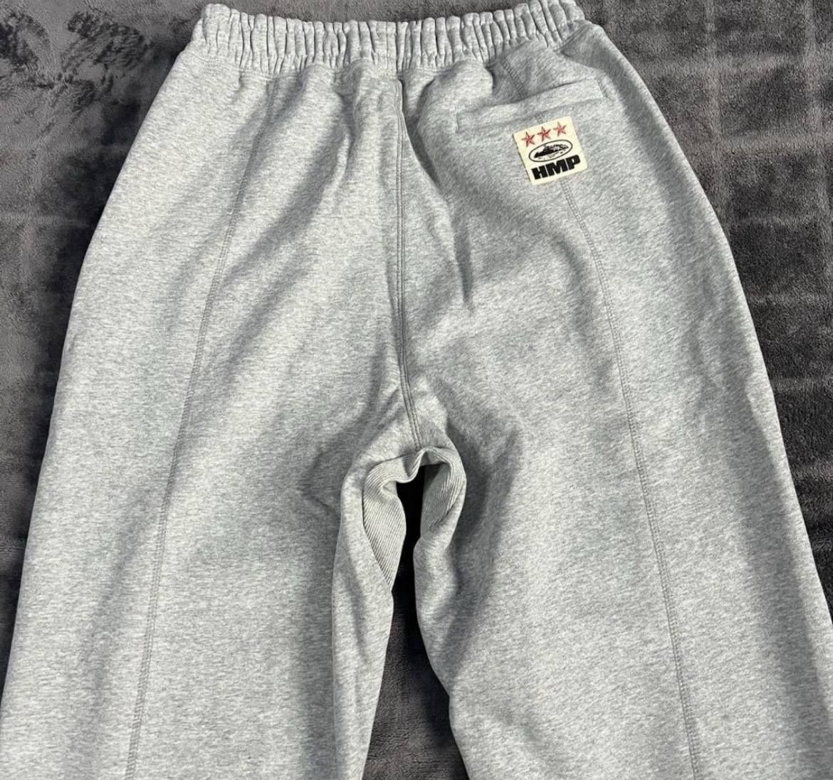 Штаны corteiz grey and black