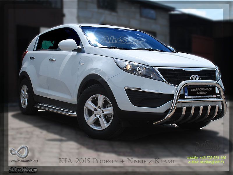 KIA Sportage Sorento Orurowanie Podesty Stopnie