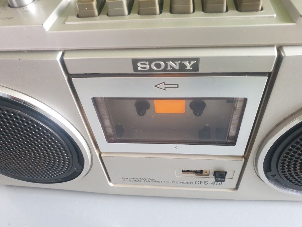 Radiomagnetofon Sony CFS-45L 1980 prl