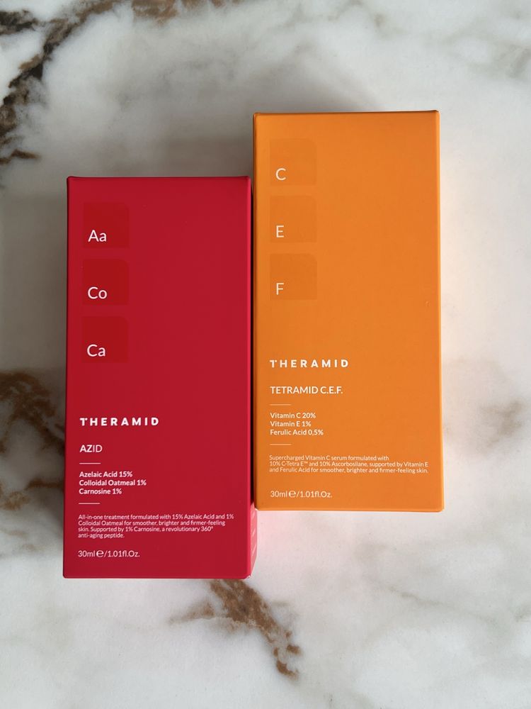 Theramid azid azelaic acid 15% vitamin C 20% c-tetra e.f. 30 мл