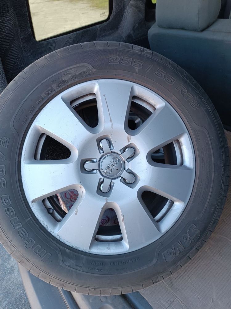 Диски +резина Audi Q7 4l R18