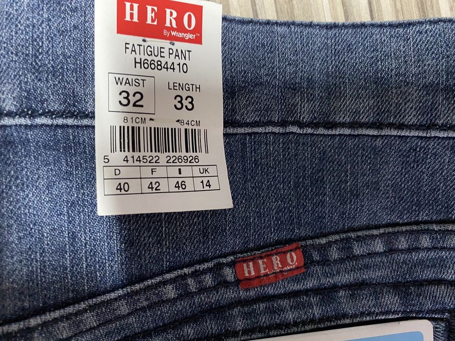 Spodnie damskie jeans 32/33 pas 86 cm komplet 2 pary Wrangler nowe