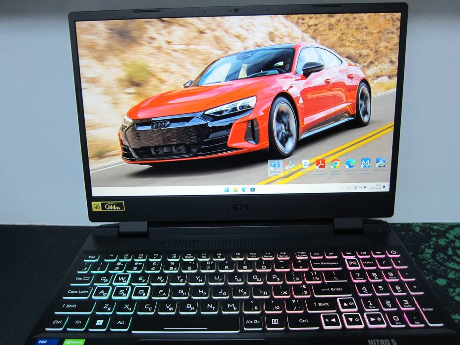 Nitro 5 8 ядер 16 потоков Intel i5 -12500H 4.50 Nvidia RTX 3050 Ti 4