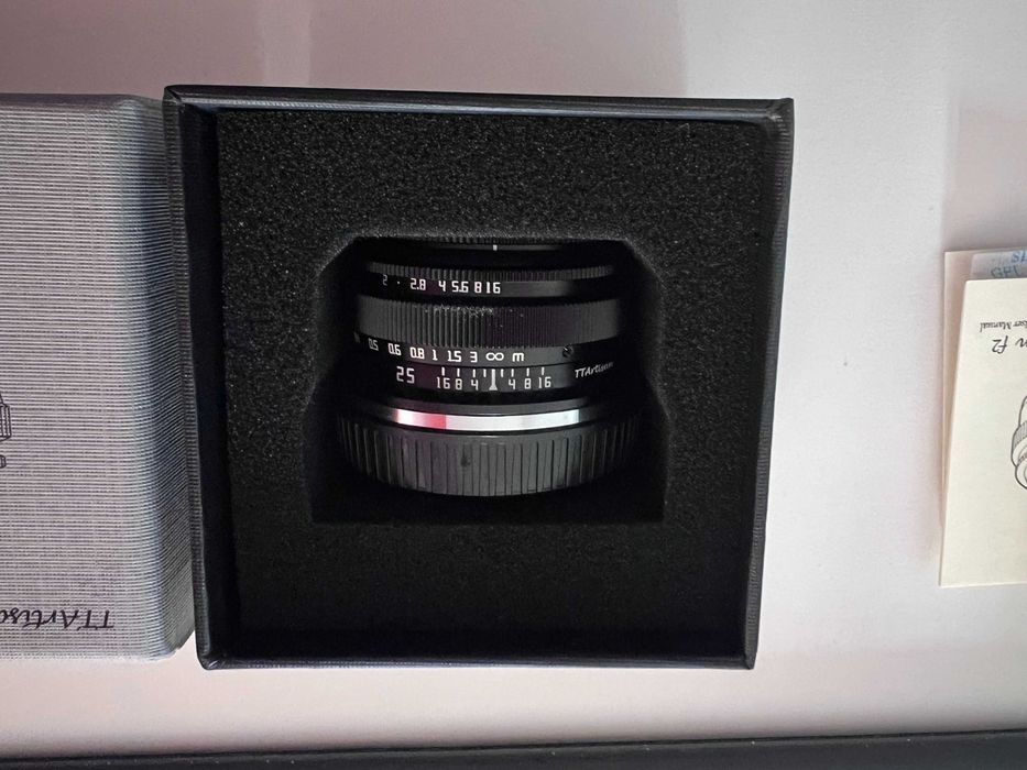 Lente da TTArtisan 25mm