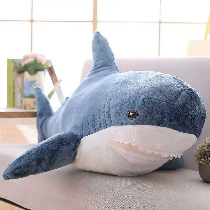 АКЦІЯ ! М'яка Плюшева Іграшка Акула Shark doll 50 см Подушка акула