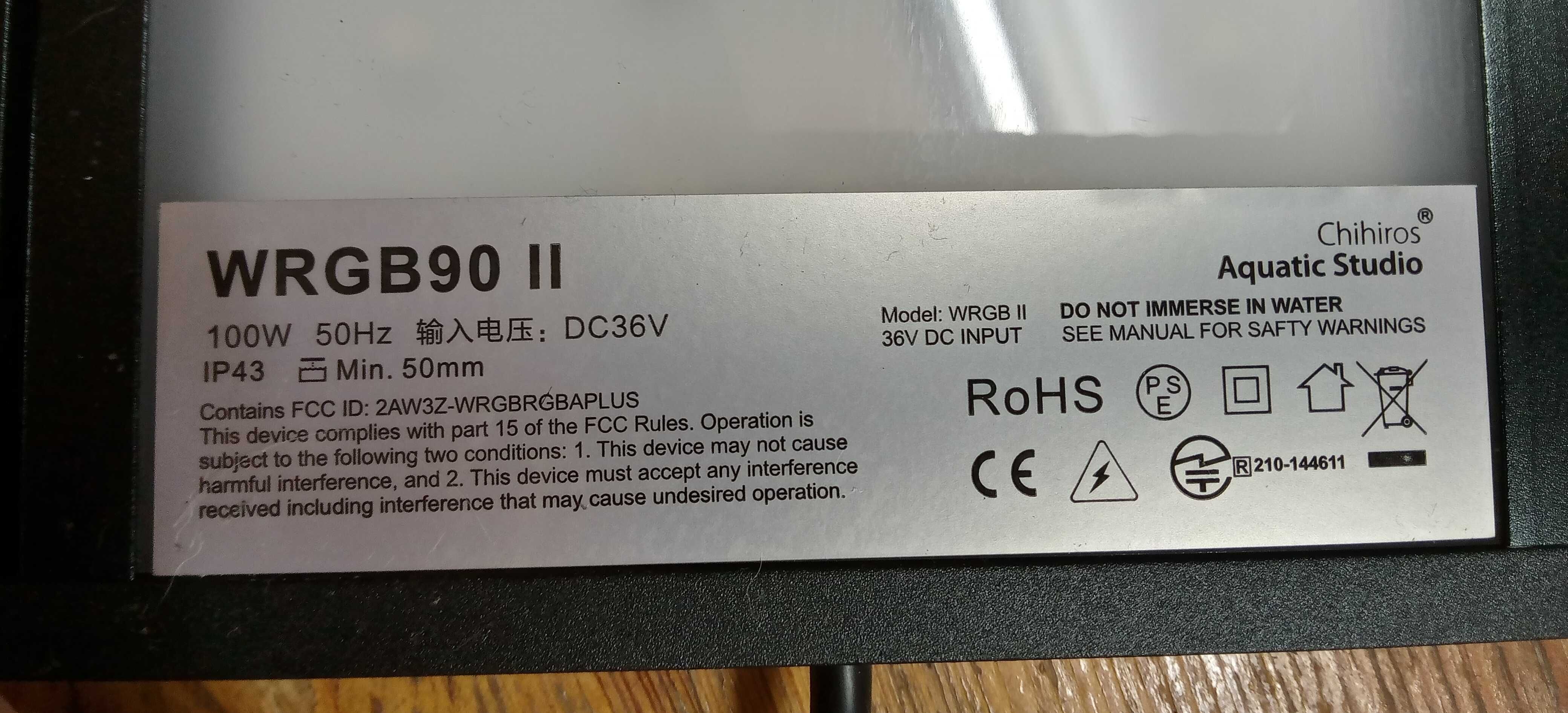 Lampa LED, oświetlenie akwarium Chihiros WRGB 90 II