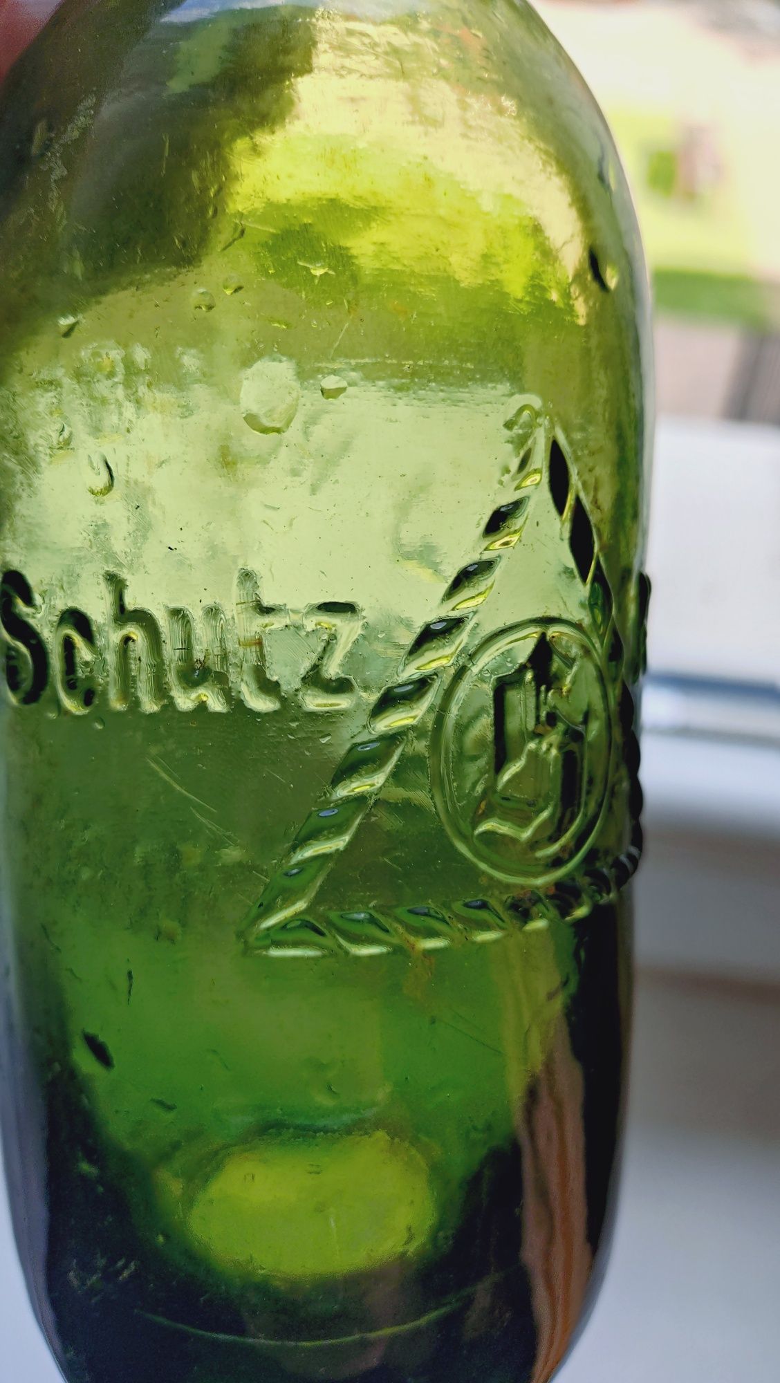 Stara butelka piwna LOWENBERG Lwówek Śląski
