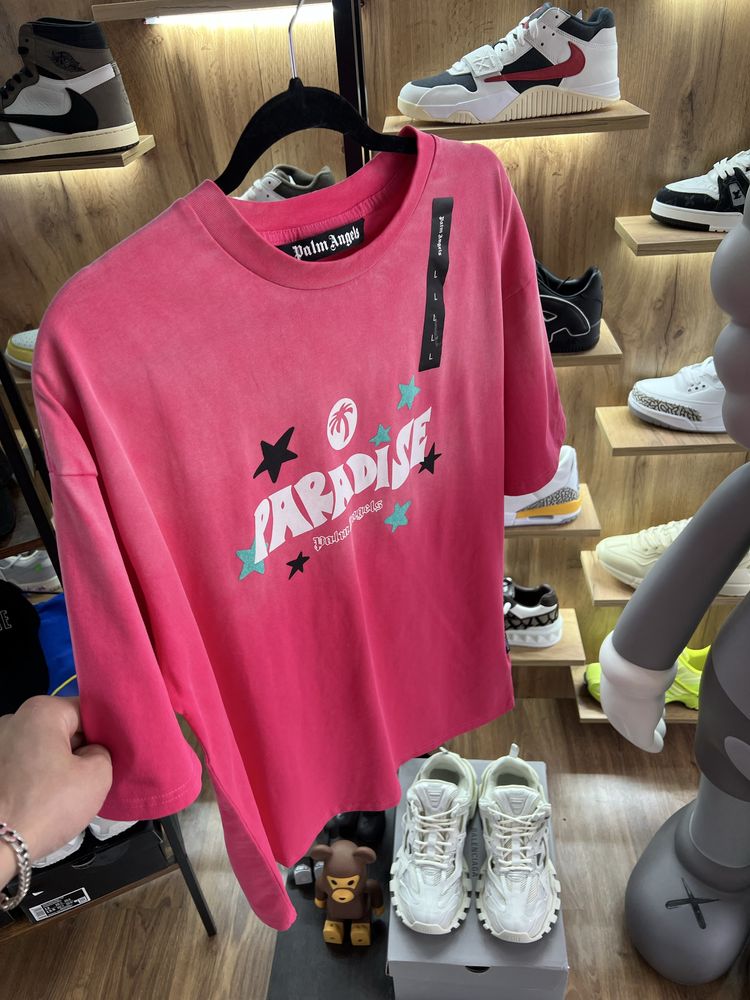 Футболка PALM ANGELS “Paradise” Faded Pink