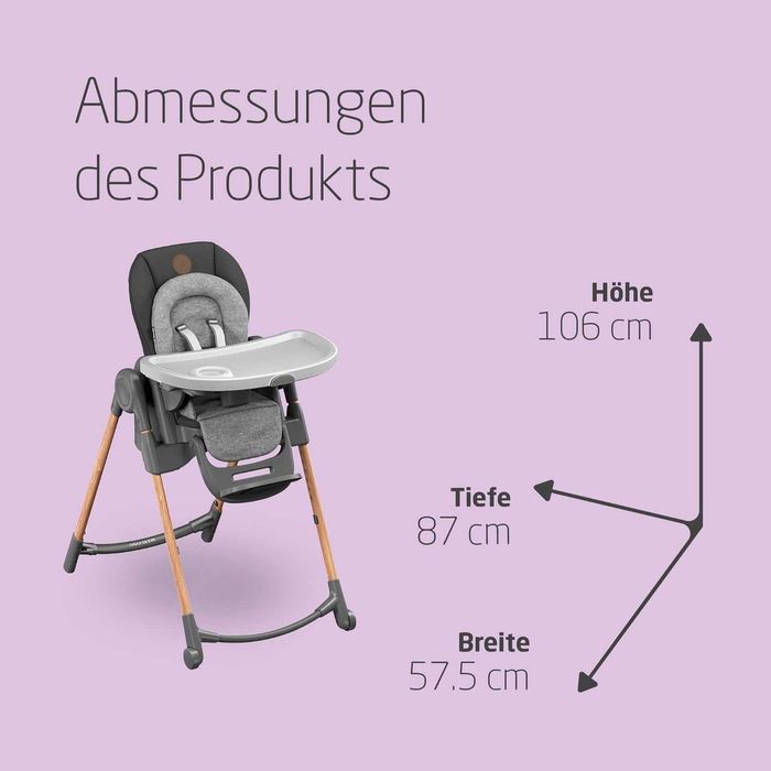 Krzesełko do karmienia niemowlęcia Maxi-Cosi Minla