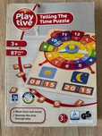 Gra Playtive Junior Telling The Time Puzzle 87 elemntów