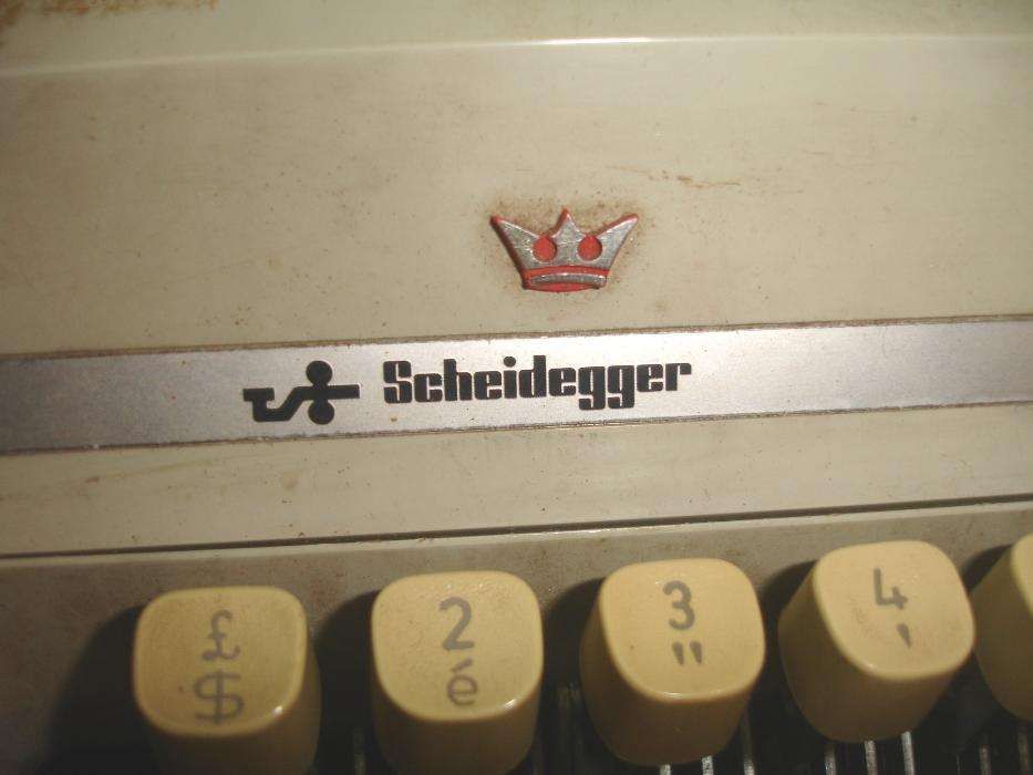 Máquina de escrever Scheidegger
