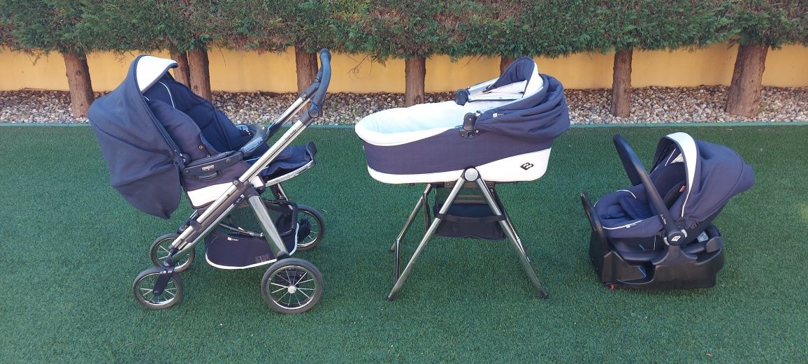 Trio da marca Bebecar modelo IPOP  + Isofix