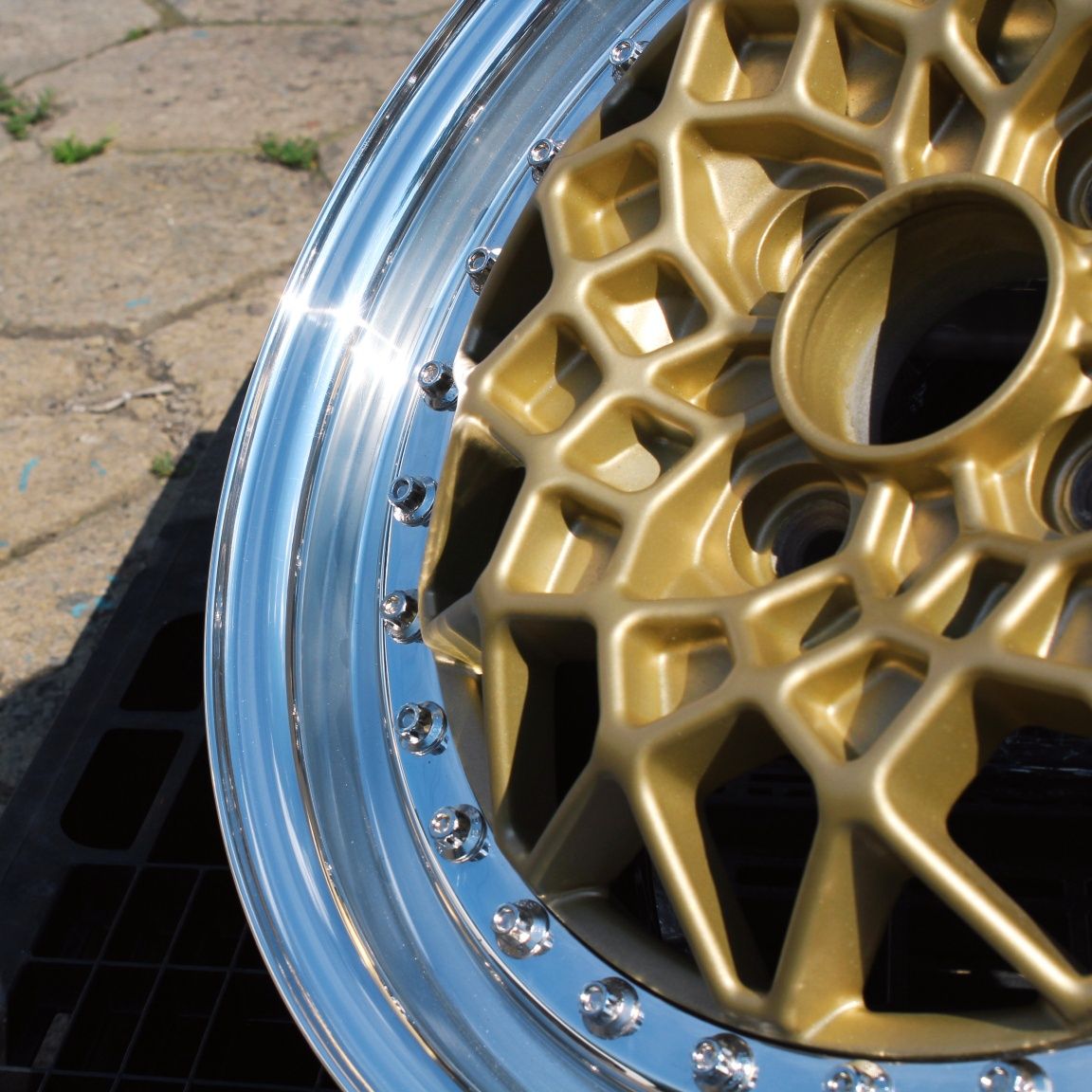 Sprzedam felgi FONDMETAL Custom 3tlg 4x100 15"