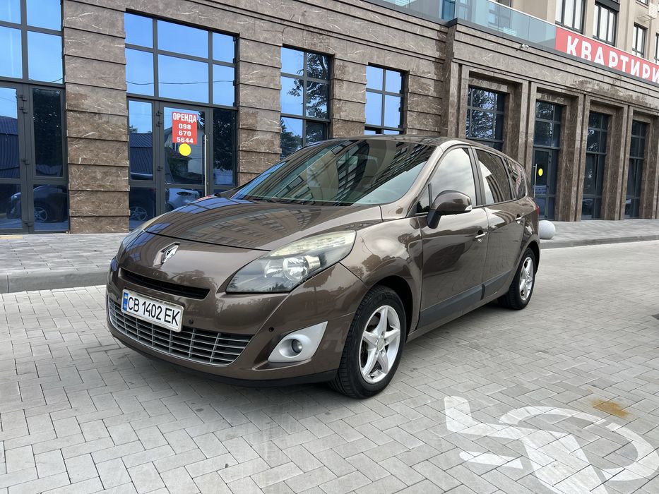 Renault Megane Scenic 3 Grand  1.9 dCi 130к.с 2009 рік відмінний стан!