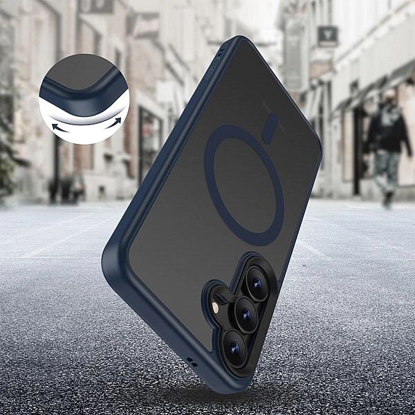 Tech-Protect Magmat Magsafe Galaxy S25 Matte Navy