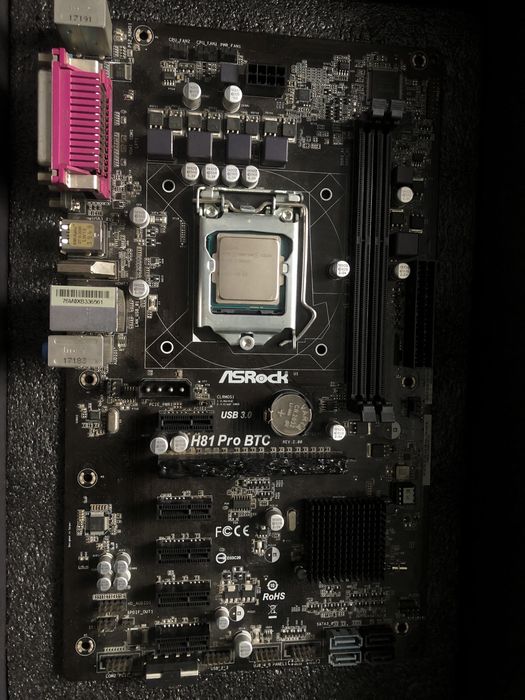 Материнська плата + процесор