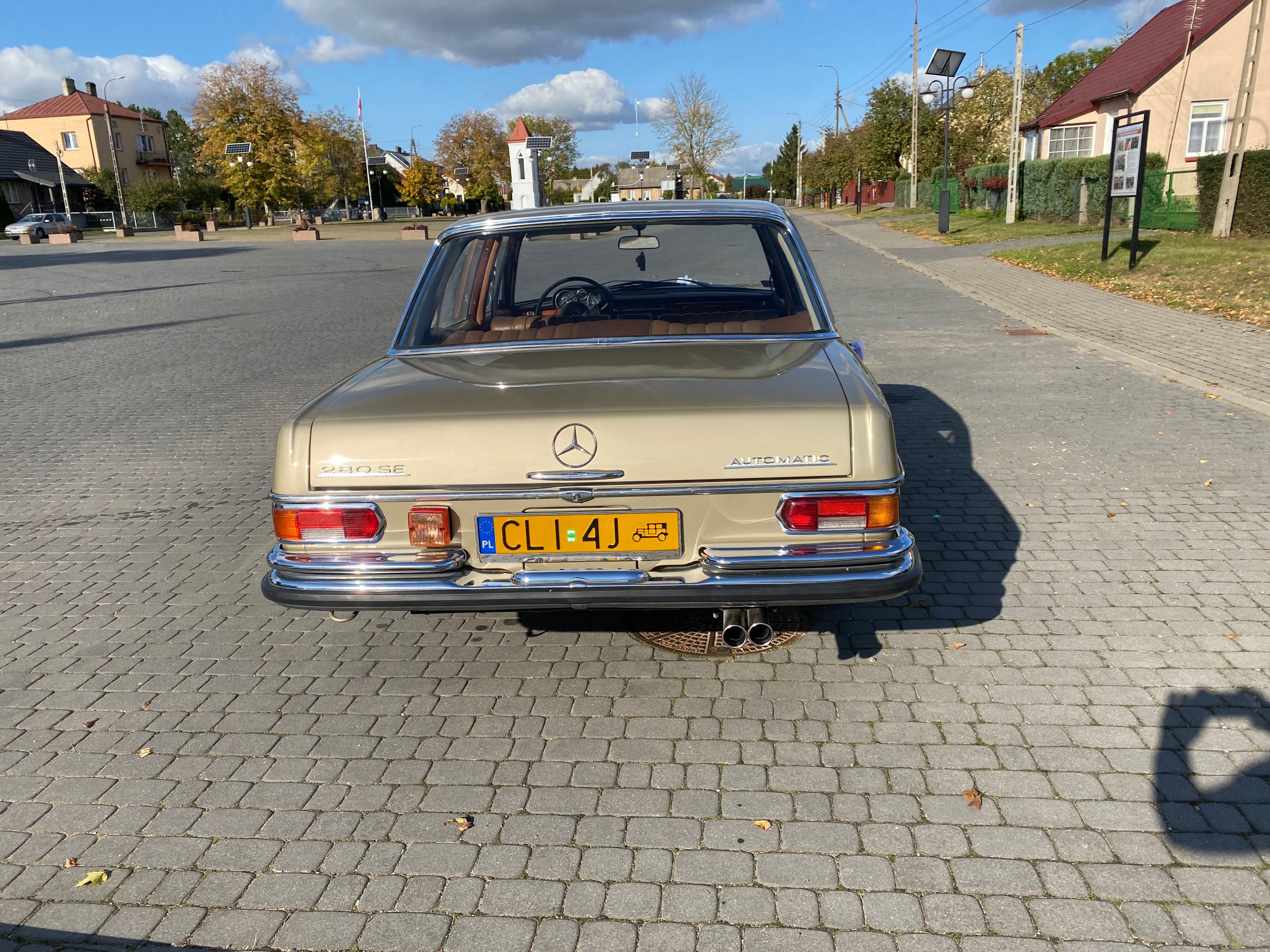 Auto do ślubu Mercedes W108 samochód do ślubu