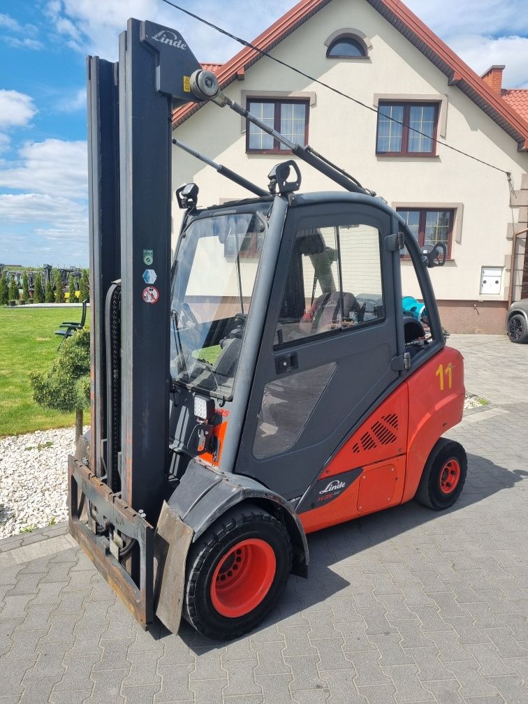 Linde H35T Bliźniak Triplex 6.5m  Kabina 4 Sekcje  (h25,h30,h40)