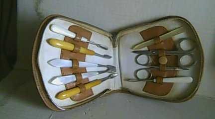 Качественный маникюрный набор  винтаж