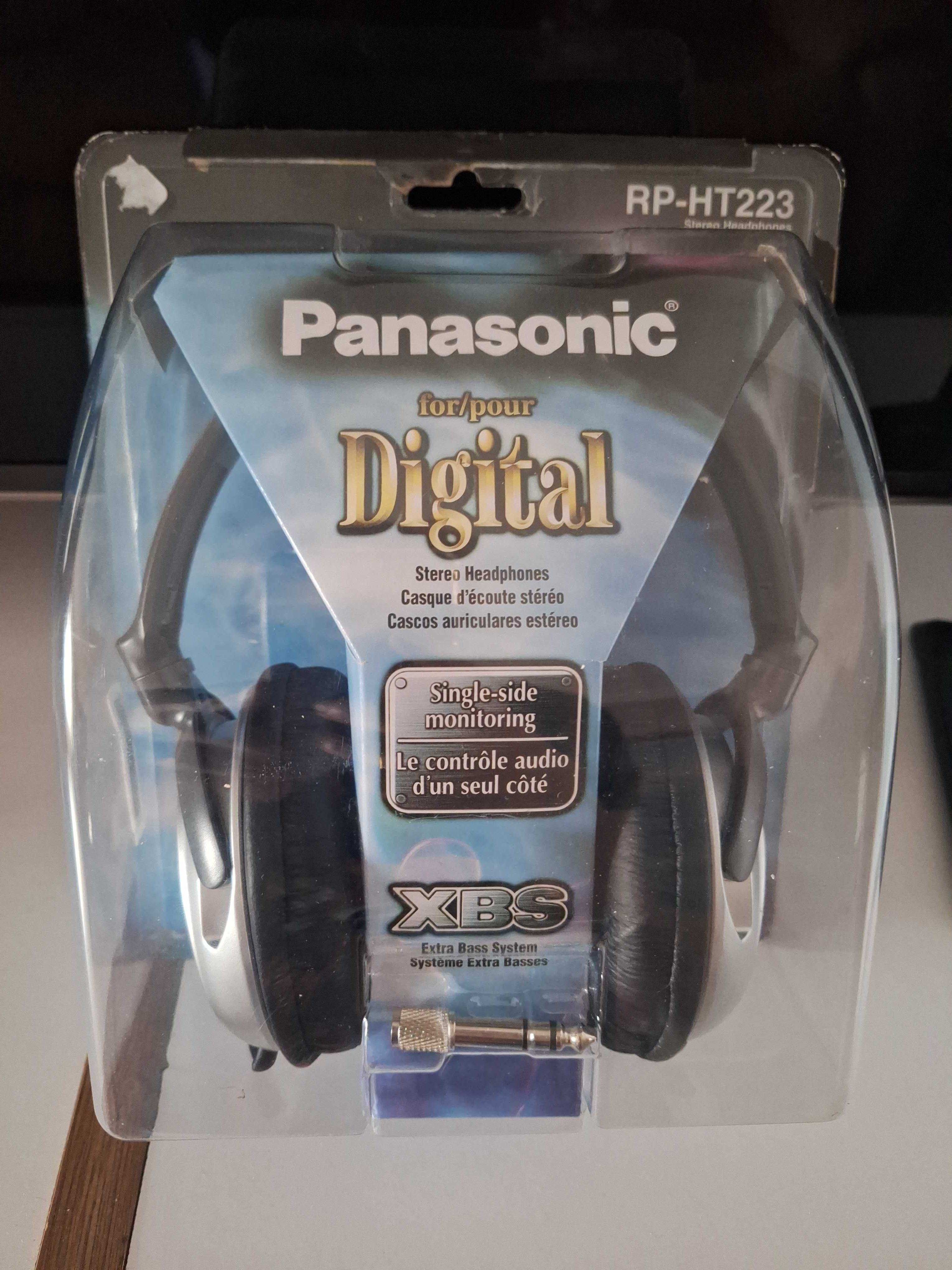 Полноразмерные проводные наушники Panasonic RP-HT223 Панасоник новые