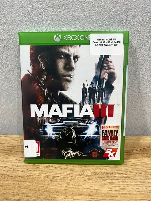 Gra Mafia Iii Xbox One Xone Używana